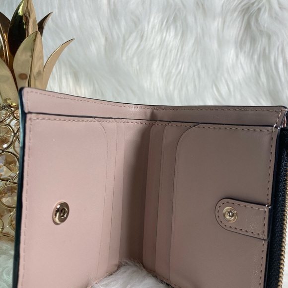 NWOT Kate Spade ♠️ Black and Beige Mini Wallet - Picture 5 of 5
